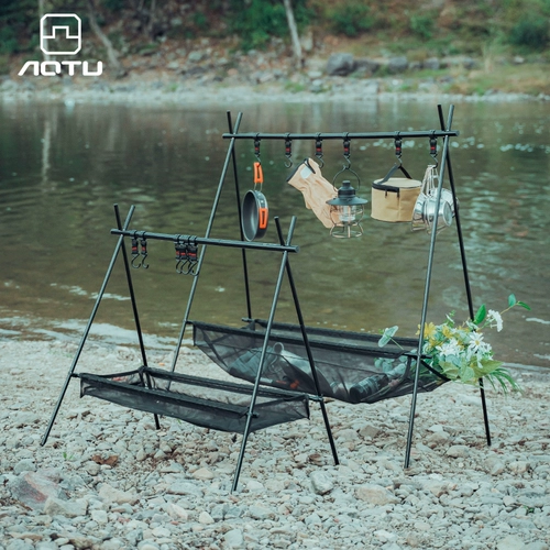 Дорожный универсальный портативный фонарный столб для кемпинга, складная трубка