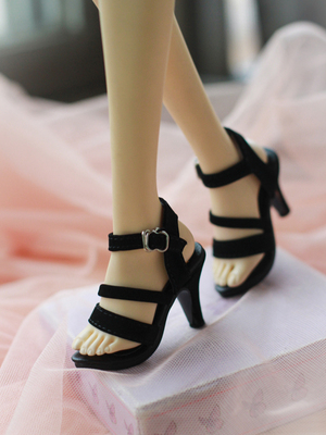 taobao agent [Hua Ling] SD16/GR/Ghost Family Girl/DD Simple and Various Demon Shoes 1/3BJD Women's High Heels