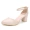 Giày cao gót nữ mùa hè 2018 mới hoang dã dày với mã nhỏ 31 32 33 với giày đế xuồng rỗng mũi tròn sandal nữ đẹp