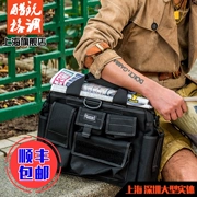 Maigehuos magforce xác thực Đài Loan Mageexian 0603 quân đội quạt chiến thuật túi đeo vai đeo ba lô ngoài trời - Túi vai đơn