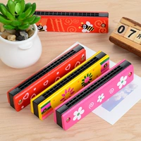 Trẻ em harmonica người mới bắt đầu 16 lỗ chơi nhạc cụ đồ chơi âm nhạc màu gỗ an toàn trẻ em bằng gỗ của đồ chơi nhạc cụ đồ chơi âm nhạc cho trẻ mầm non