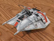 Full 68 Star Wars T-47 Snowspeeder Mô hình giấy thủ công 3D tự làm với hướng dẫn bằng giấy - Mô hình giấy