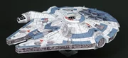 Full 68 vận chuyển mô hình giấy thủ công 3D DIY YT-1300 Star Wars Vận chuyển tàu vũ trụ với hướng dẫn bằng giấy - Mô hình giấy