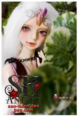 taobao agent 【IMPLDOLL】Official first generation 4 points Young body ADELA girl unicorn BJD（Naked）