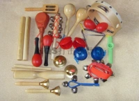 Интеллектуальная игрушка, музыкальные инструменты, ударные инструменты, комплект, учебные пособия, 17 шт, семейный стиль