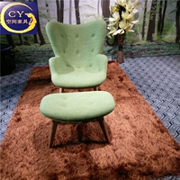 Thiết kế nội thất giải trí gấu gấu ghế gấu trúc ghế cánh hoa hình Bắc Âu FRP đơn sofa ghế kiểu