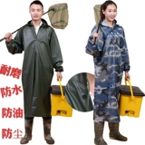 Летняя водонепроницаемая толстовка с капюшоном, длинный износостойкий комбинезон, дождевик