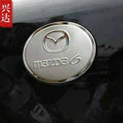 Dành riêng cho Mazda 6 nắp bình xăng bằng thép không gỉ để thay đổi phụ kiện phụ kiện mới dán xe lắp đặt nguồn cung cấp xe - Truy cập ô tô bên ngoài