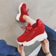 2018 mùa hè mới dày dưới tăng giày net in Hàn Quốc phiên bản của giày thể thao của phụ nữ đan rỗng thở giày thấp Giày cắt thấp