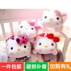 Коробка для салфеток 大爱 可爱凯蒂猫控 毛绒抽纸巾套