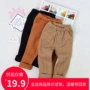 Quần áo trẻ em mới 2018 mùa thu phiên bản Hàn Quốc của quần âu bé gái len quần trẻ em dày quần legging bé gái