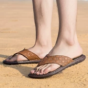 2019 giản dị mùa hè sandal nam xu hướng giày đi biển sandal và dép nam thời trang thủy mang giày nam - Giày thể thao / sandles