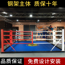 ринг 拳击台擂台散打标准拳击比赛训练落地自由搏击武术摔跤mma八角笼