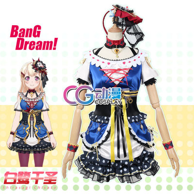 taobao agent CGCOS anime clothing Bang Dream!Egret Qian Sheng Cosplay uniform skirt game custom skirt