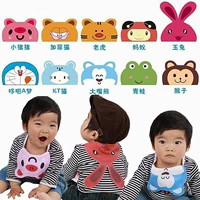 Хлопковое детское полотенце от пота, детский хлопковый шарф для детского сада, 1-3-4-6 лет