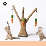 Кошка поднимается на меч конопля веревка кота схватит кошку на полке игрушку для кошки игрушки, конопля для меча, ког