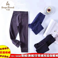 Бархатные удерживающие тепло штаны, наклейки подходит для мужчин и женщин, мягкие эластичные леггинсы