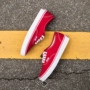 Vans aut đỏ cổ điển Authentic giúp đôi giày vải nam và giày nữ VN000EE3RED - Plimsolls giày thể thao juno