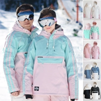 Водонепроницаемый шарф, лыжный утепленный удерживающий тепло ветрозащитный лыжный костюм подходит для мужчин и женщин для влюбленных, японские и корейские