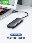 Bộ chia USB Green Union 3.0 tốc độ cao một cho bốn giao diện máy tính xách tay chuyển đổi xốp xốp expander - USB Aaccessories