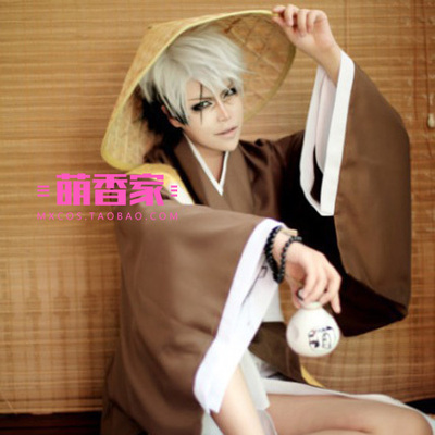 taobao agent Black and white wig, cosplay