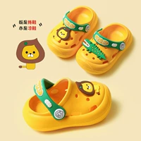 Нескользящие детские японские милые тапочки в стиле Crocs для раннего возраста подходит для мужчин и женщин, 1-3 лет