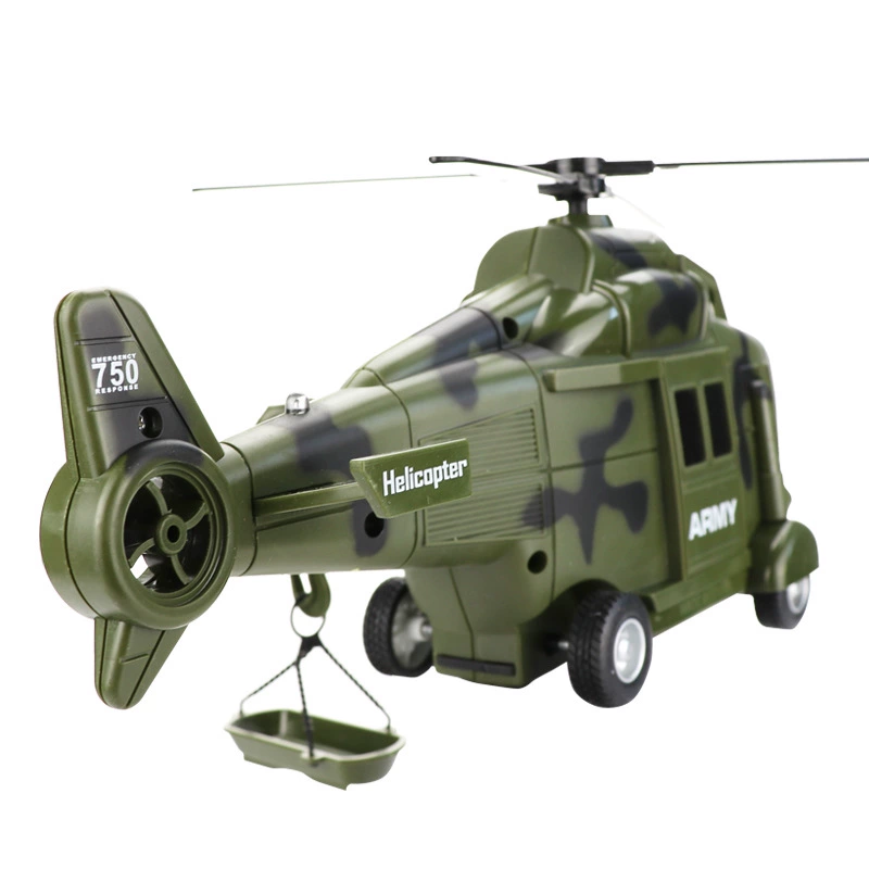 Art W751 mô phỏng quán tính máy bay trực thăng vận tải quân sự máy bay mô hình giáo dục đồ chơi học tập 1:16 - Đồ chơi điều khiển từ xa