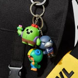 Line friends, мультяшный брелок, кукла, ключи от машины, ключница, аксессуар для сумки