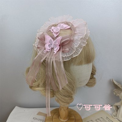 taobao agent Original deep -sea hospital small object pink bow hair hair pill hats