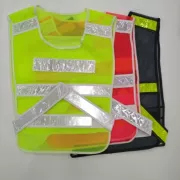 LED bảo vệ giao thông vệ sinh quần áo làm việc áo phản quang lưới đánh cá vải phản quang quần áo an toàn tùy chỉnh quần áo - Áo thể thao