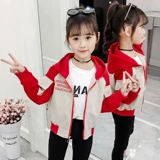 Осенняя куртка, детский кардиган с капюшоном, подходит для подростков, коллекция 2021, в западном стиле, свободный крой