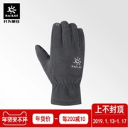 Găng tay ngoài trời Kaile đá mô hình mùa thu và mùa đông cho nam và nữ màn hình cảm ứng đều đề cập đến găng tay lông cừu dày chống gió KM620007