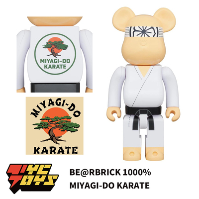 taobao agent [TyCtoys] Spot BE@RBrick1000%Miyagi-Dokalaate karate Bearbrick