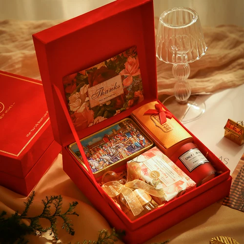 Новая китайская мода Perm Poch Loak Box Свадебное урегулирование Подарки свадьба получение подарков продукты Семейство Семейство Мисс Подарки Подарки
