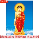 Nanwu amitabha buddha plastic Plastic Portrait Portable Card Bodhisattva Buddha State