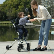 Kelly Eva tạo tác xe đẩy trẻ em hai chiều nhẹ gấp bốn bánh hấp thụ sốc trượt cao - Xe đẩy / Đi bộ