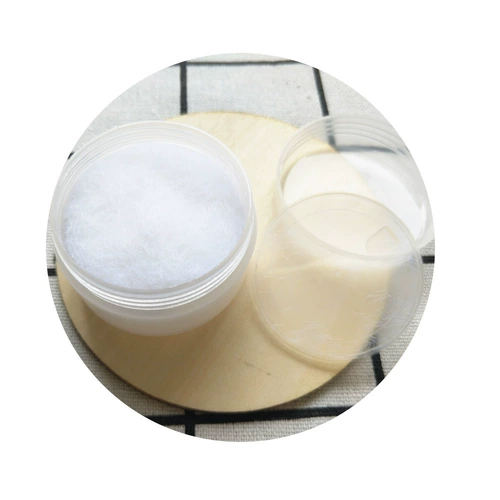 Новый продукт 2019 Оригинальный ручная ручная рельеф белая флока для производства порошка