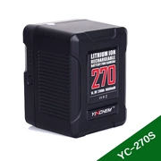 Pin máy ảnh YC-270S Pin cổng V của máy quay phim MINI MINI - Phụ kiện VideoCam