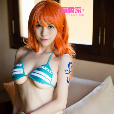 taobao agent Mengxiang Family One Piece wig two years later Nami cosplay wigs