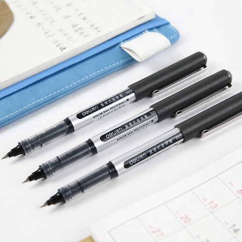 Шариковая черная обучающая гелевая ручка, 0.5мм