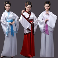 Костюм костюма костюма династии Tang поколение Ханфу производительность классический танец для маленькой принцессы Наложная женская одежда