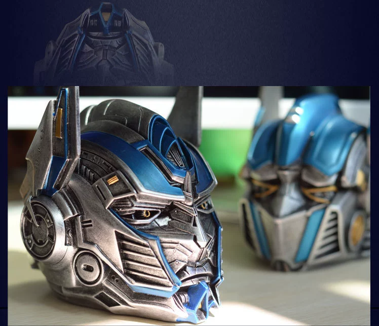 Transformers Optimus Prime cá tính gạt tàn đồ đạc trong nhà có nắp thủy triều chơi nhựa thủ công quà tặng mô hình sáng tạo - Khác