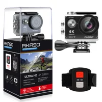 Зарубежные закупки американской акасо EK7000 4K Wi -Fi Sports Camera Ultra -High -Definition Twarepronition 12MP