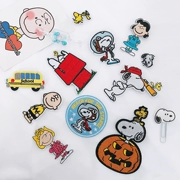 Huy hiệu trâm túi không trang trí với bé gái sáng tạo hoạt hình trang sức pin Snoopy huy hiệu Hàn Quốc nữ dễ thương Nhật Bản - Trâm cài