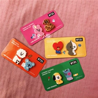 Yue Shi Feng Yin BT21 Бюропроберость молодежная группа холодильника наклейка Koya Chimmy Cooky RJ Beach Полотенце