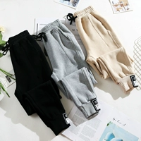 Спортивные штаны, демисезонный пуховик, универсальный пластырь, 2020, новая коллекция, в корейском стиле, свободный крой
