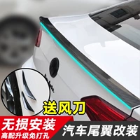 Honda Lingpai cánh đuôi Guangben Lingpai sửa đổi sơn áp lực đặc biệt abs abs đấm miễn phí sơn đuôi miễn phí - Xe máy Sopiler khung bảo vệ xe nvx