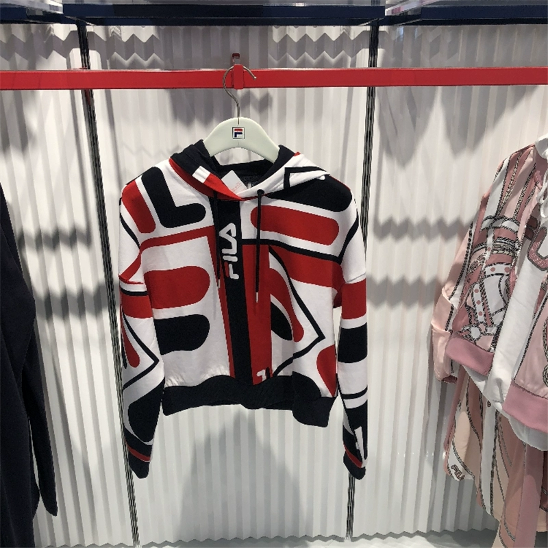 Bộ sưu tập Fila Fila đích thực 2019 mùa thu áo len thể thao nữ mới F11W938202 - Thể thao lông cừu / jumper
