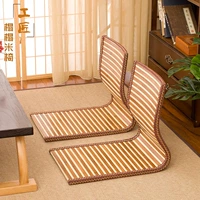 Стул татамин в японском стиле без ног, задних стульев, травы, виноградной лозы, стула для стула для мусора для сиденья и стула для отдельного эркера сиденье и стул