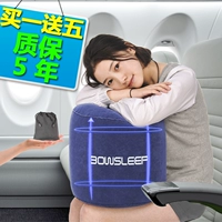 Надувной самолет для путешествий для сна, подушка, портативная подставка для ног